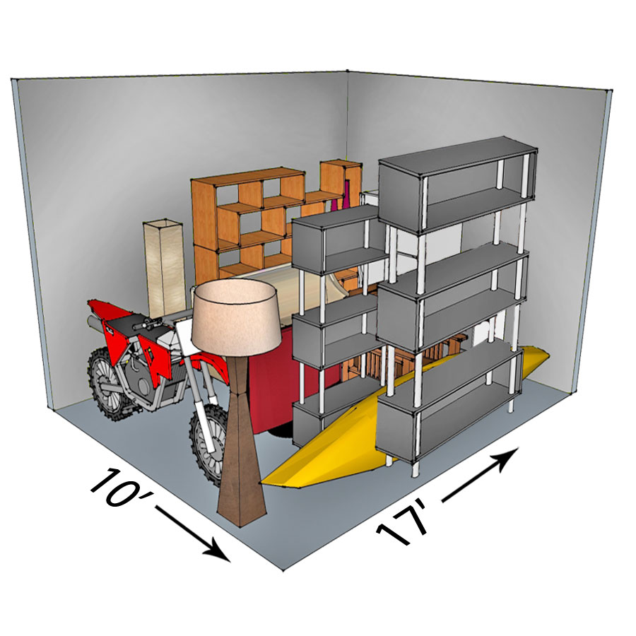 10x17 self-storage unit